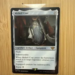 Magic The Gathering: LotR - Mithril Coat - Legendary Artifact - Rare 0245 - NM - Image 1