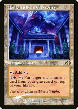 Hall of Heliod's Generosity - Foil Etched - Retro Frame NM, English MTG Modern H - Image 1