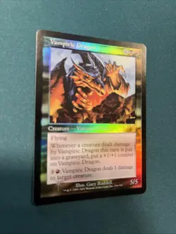 MTG FOIL Vampiric Dragon Odyssey NM Near Mint - Image 2