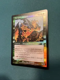 MTG FOIL Vampiric Dragon Odyssey NM Near Mint - Image 3