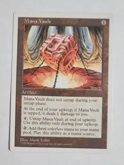 Regular 5th Edition Mana Vault MtG LP-EX - Image 1