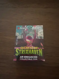 MTG Secrets of Strxihaven AR Enhance Collectible Coin 1 Coin - Image 1