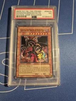 Yu-Gi-Oh Gandora The Dragon Of Destruction JUMP PSA7 English - Image 1