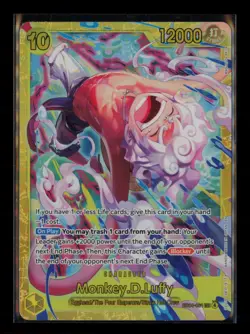 Monkey.D.Luffy EB04-061 SEC Adventure on Kami's Island One Piece NM/M - Image 1
