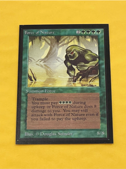 1993 Magic The Gathering Collectors' Edition International Force of Nature NM+ - Image 1