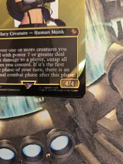 Tifa, Martial Artist (Borderless) (Surge Foil) Commander: Final Fantasy Foil - Image 2