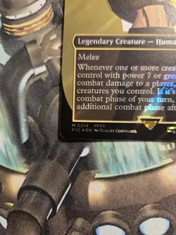Tifa, Martial Artist (Borderless) (Surge Foil) Commander: Final Fantasy Foil - Image 3