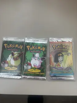 Pokemon WOTC Vintage Booster Packs, Fossil, Base Set 2, Jungle, Gym Hero’s Lot - Image 3