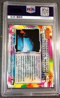 Pokemon 1999 Topps Movie Edition #6 Mechanical Mewtwo-Foil PSA 8 New Cert - Image 2