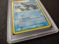 Kyogre 6/106 Emerald Holo Pokemon TCG 2005 PSA 8 - Image 3