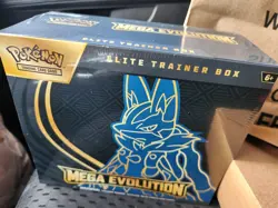 Pokemon TCG Mega Evolution Mega Lucario Elite Trainer Box ETB NEW Factory Sealed - Image 1