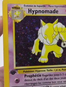 Pokemon Hypno 1st Edition Holo 8/62 Base Set French WOTC Vintage Rare - Image 2