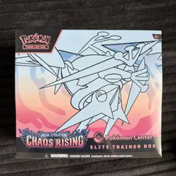Pokemon Chaos Rising Pokemon Center ETB Elite Trainer Box IN HAND - Image 1