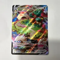 Pokemon Snorlax VMAX Full Art Ultra Rare Holo 142/202 Sword & Shield 340 HP - Image 1