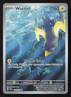 Wattrel Illustration Rare Holo TWM 178/167 NM Pokemon TCG - Image 1