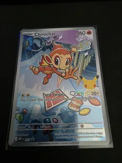 Chimchar #41 Pokemon Promo First Partner Series - Image 1