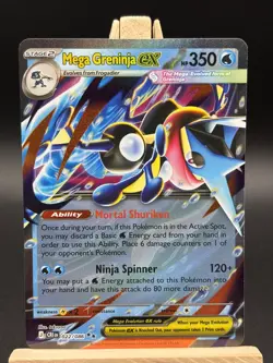 Mega Greninja EX 022/086 Chaos Rising Pokemon Card - Image 1