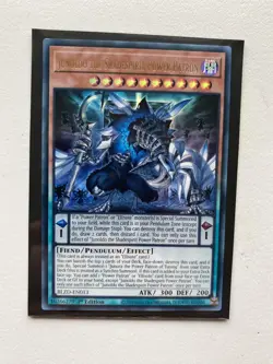 Yu-Gi-Oh Junoldo the Shadespirit Power Patron Ultra Rare 1st Edition BLZD-EN013 - Image 1