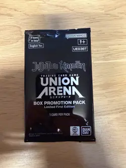 Union Arena UE03BT Jujutsu Kaisen Box Promotion Pack First Edition. - Image 1