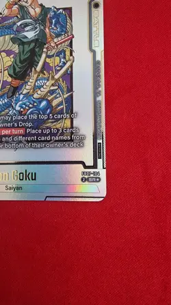 Dragon Ball Super Card Game Fusion World - Son Goku FB07-104 Promo Card - Engl. - Image 5