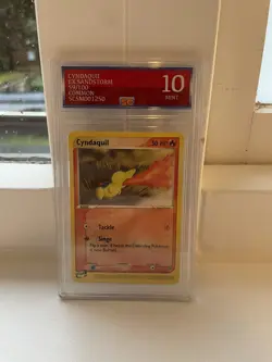 Pokemon Card Cyndaquil 10 Mint 59/100 - Image 1