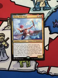Neera, Wild Mage x1 Mtg Commander Legends: Battle for Baldur’s Gate - Image 1