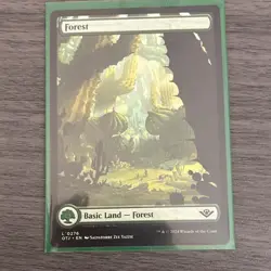 Wizards of the MTG 10-Card Lot Herd Migration, Forest DMU/OTJ/SNC/ELD/ZNR WL11 - Image 2
