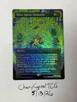 Slime Against Humanity #7077 (NM) (Rainbow Foil) (R) (SLD) Magic MTG - Image 1