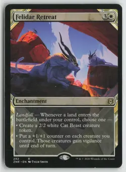Felidar Retreat (Showcase) MP Zendikar Rising Magic: The Gathering - Image 1
