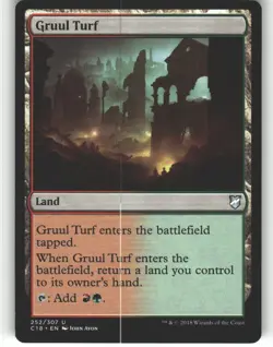 Gruul Turf - Commander 2018 - MTG - Uncommon - #252 - NM - Image 1