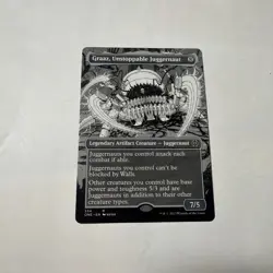 Graaz, Unstoppable Juggernaut (Borderless) Phyrexia: All Will Be One Rare - Image 1
