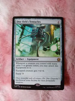 MTG Marvel Spider-Man Doc Ock's Tentacles #162 Magic the Gathering - Image 1