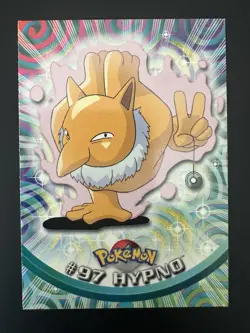 Hypno #97 Topps Blue Label TV Animation Edition Non Holo Pokemon TCG 1999 NM - Image 1