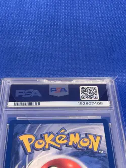 2000 POKEMON PROMO BLACK STAR POKEMON LEAGUE #20 PSYDUCK PSA 8 - Image 3