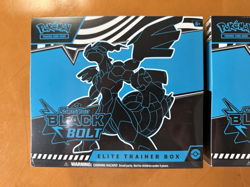 Pokemon TCG: Black Bolt Elite Trainer Box ETB - Lot Of 2 - Sealed - Brand New ! - Image 3