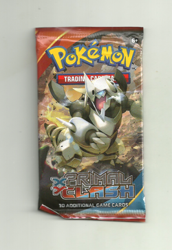 POKEMON XY PRIMAL CLASH BOOSTER PACK FACTORY SEALED - Image 1