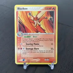 The Pokemon Company Blaziken 1/106 Emerald Reg 110 HP Stage 2 Holo Rare English - Image 1