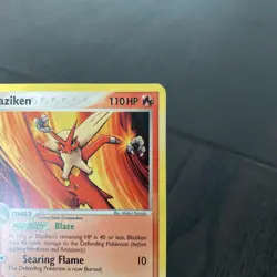 The Pokemon Company Blaziken 1/106 Emerald Reg 110 HP Stage 2 Holo Rare English - Image 3
