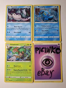 Pokemon - 3x Black Star Promo Bundle - SWSH277 - SWSH275 - SWSH026 - Cosmos - EX - Image 1