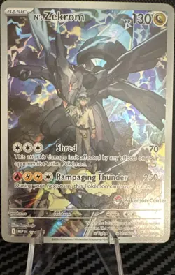 Pokemon TCG N's Zekrom, Pokemon Center (2026) MEP 031 Promo English - Image 1