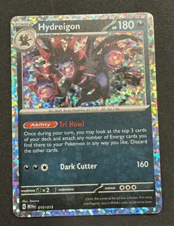 Hydreigon 010/015 Holo Promo McDonald's Promos 2024 Pokemon Holo Near Mint - Image 1