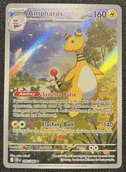 Ampharos 090/086 - Illustration Rare - Pokemon TCG: Chaos Rising - English NM - Image 1