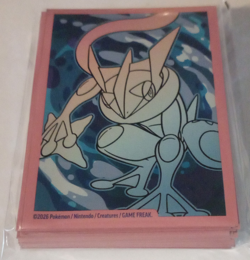Nintendo Greninja Pokemon TCG Card Sleeves Pink Multicolor 2026 - Image 1