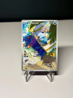 Pokemon Oshawott Illustration Rare Holo 105/086 Sv: White Flare - Image 3