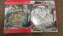 Sams Club Pokemon White Flare Binder Collection and Poster Collection - Image 1