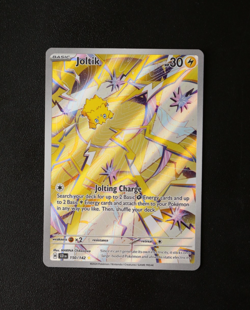 Pokemon Card TCG - Joltik 150/142 - Stellar Crown - Illustration Rare - NM ⭐ - Image 1