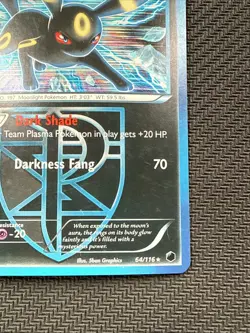 Umbreon 64/116 Plasma Freeze Holo Rare Pokemon - Image 2