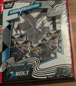 1 Black Bolt 1 White Flare Poster + Binder Collection Sam's Club Bundle - Image 4