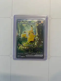 Pikachu ex 276/217 Special Illustration Rare Pokemon ME: Ascended Heroes NM - Image 4