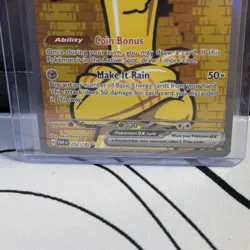 Pokemon Paradox Rift Gholdengo ex 252/182 Special Illustration Rare SIR NM - Image 3
